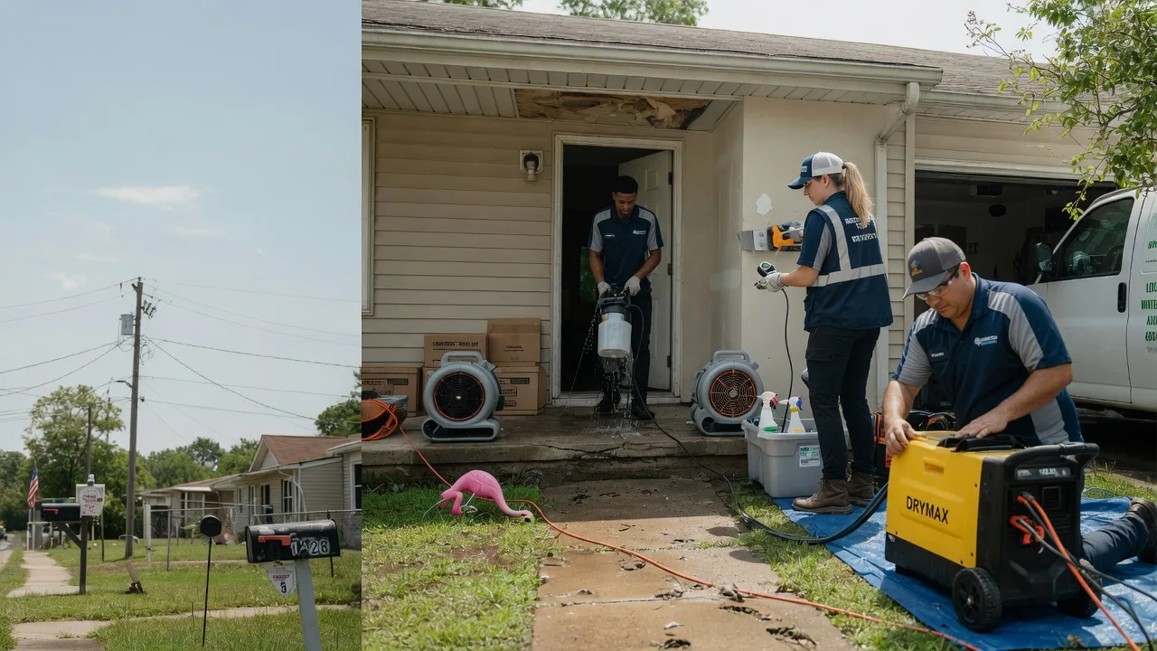 Storm Damage Water Removal in Mount Pleasant, IA near me